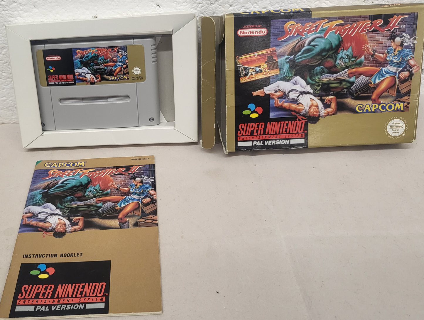 Street Fighter II Super Nintendo Entertainment System (SNES) Game