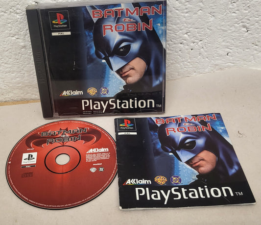 Batman & Robin Sony Playstation 1 (PS1) Game