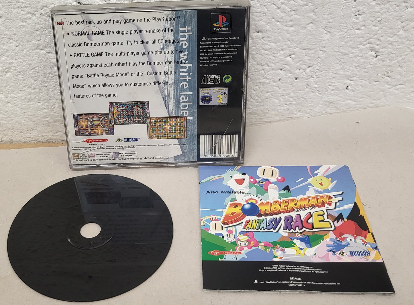 Bomberman Sony Playstation 1 (PS1) Game