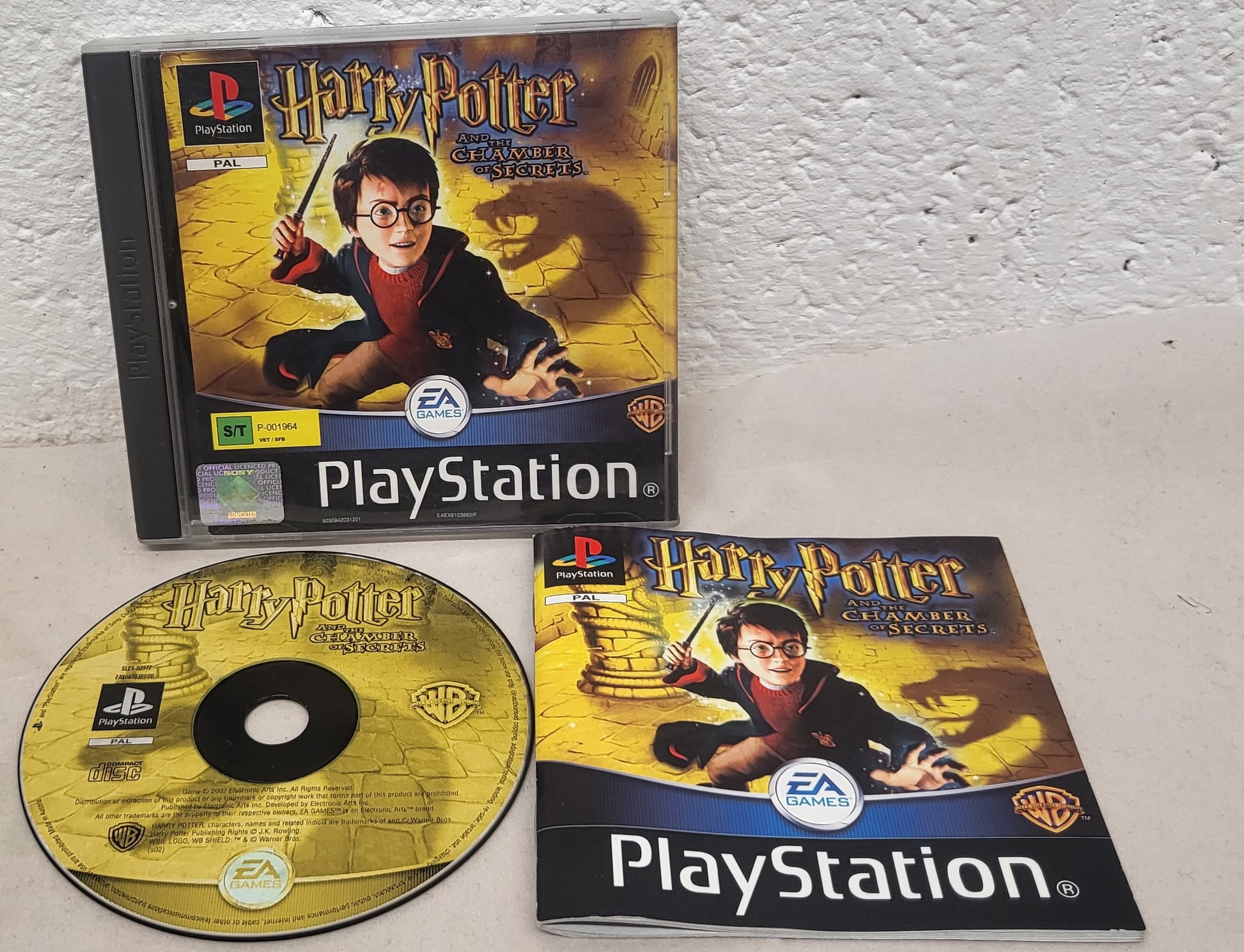 Harry Potter and the Chamber of Secrets Sony Playstation 1 (PS1) Game –  Retro Gamer Heaven