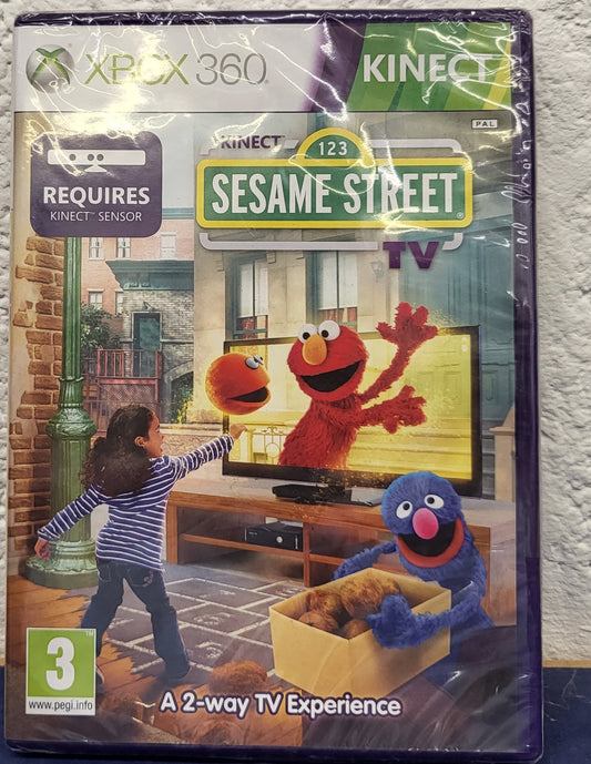 Brand New and Sealed Sesame Street TV Microsoft Xbox 360