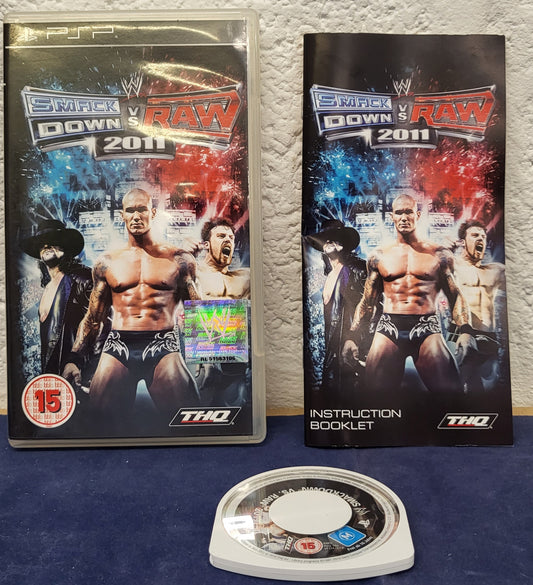 WWE SmackDown Vs Raw 2011 Sony PSP Game