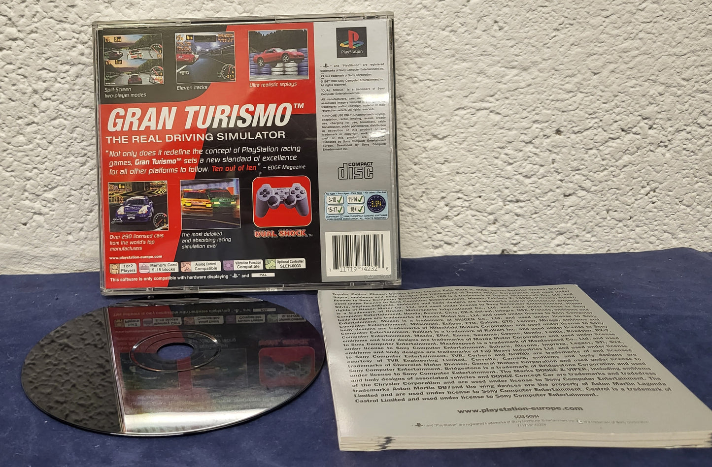 Gran Turismo Sony Playstation 1 (PS1)