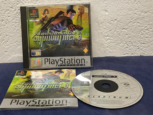Syphon Filter 2 Platinum Sony Playstation 1 (PS1) Game