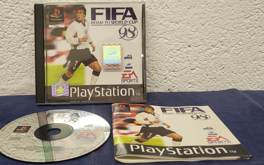 FIFA Road to World Cup 98 Black Label Sony Playstation 1 (PS1) Game