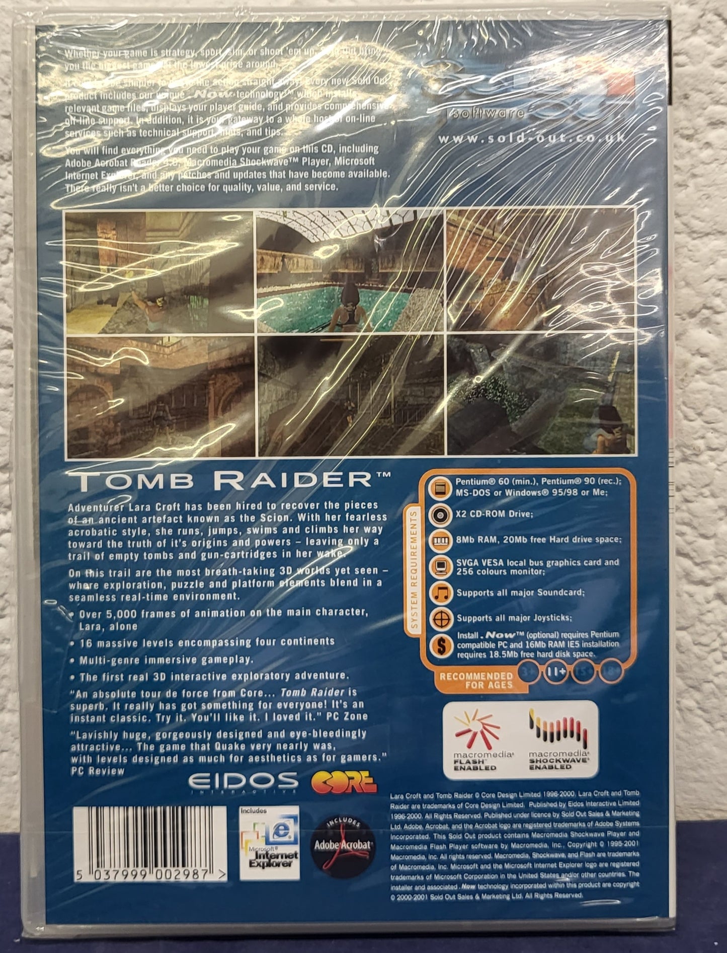 Brand New and Sealed Tomb Raider PC