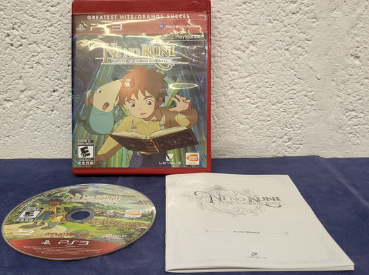 Ni No Kuni Wrath of the White Witch Greatest Hits American Version Sony Playstation 3 (PS3)