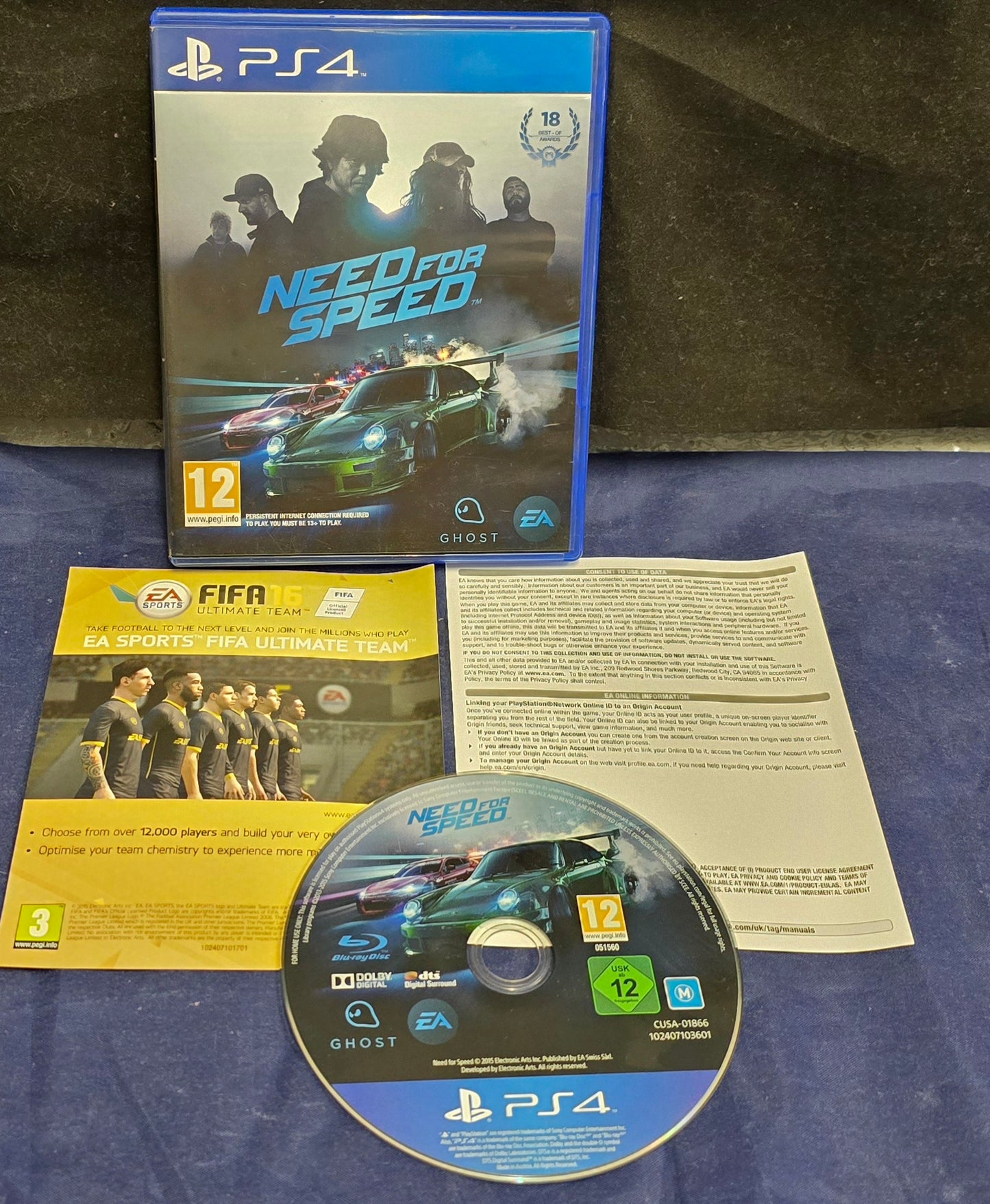 Need for Speed Sony Playstation 4 (PS4)