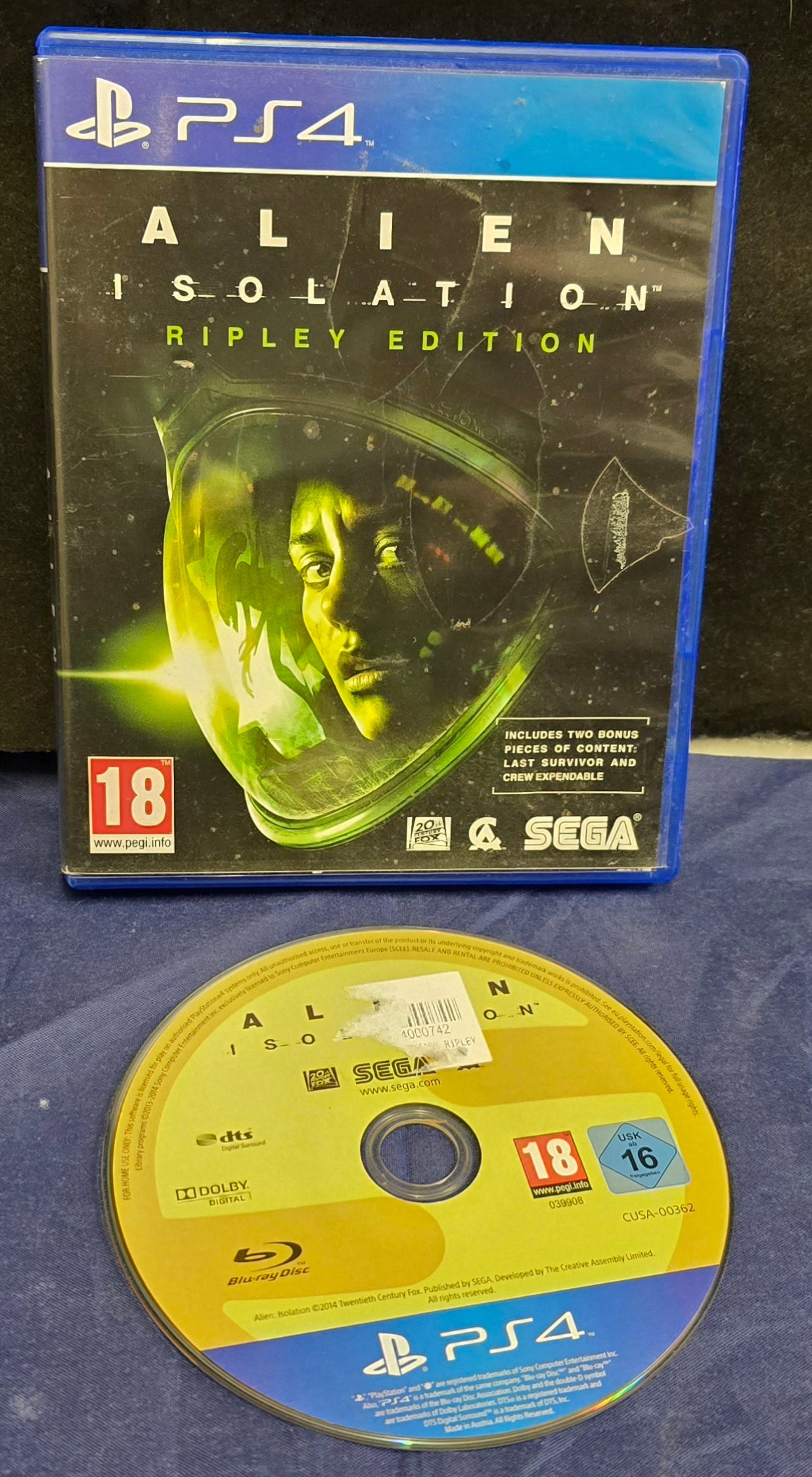 Alien Isolation Ripley Edition Sony Playstation 4 (PS4)