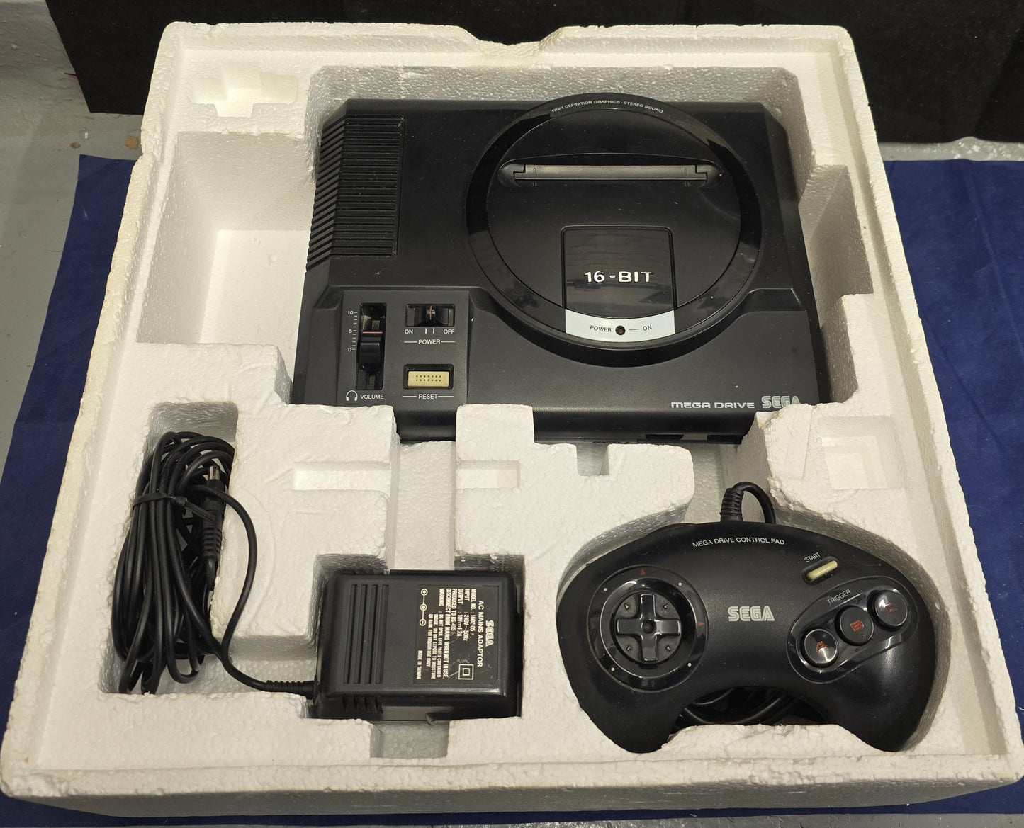 Boxed Sega Mega HD Console