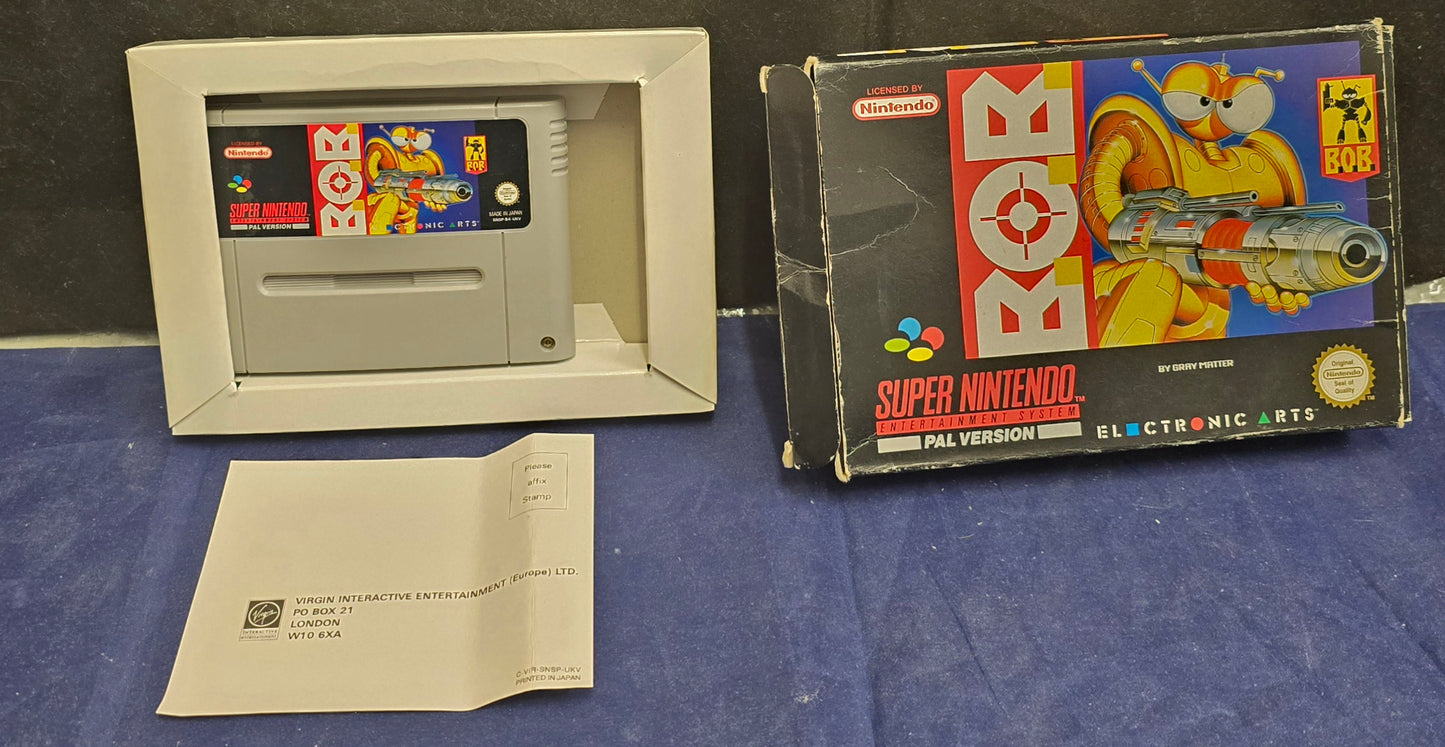 BOB Super Nintendo Entertainment System (SNES) Game