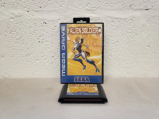 Alien Soldier RARE Sega Mega Drive game