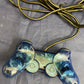 Official Sony PS2 Crystal Blue controller