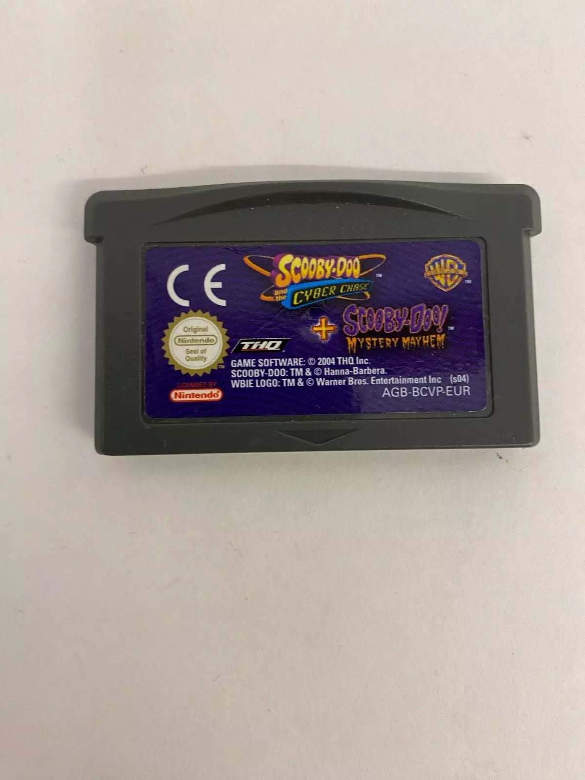 Scooby Doo : Cyber Chase / Mystery Mayhem (Nintendo Game Boy Advance, 2005) cart