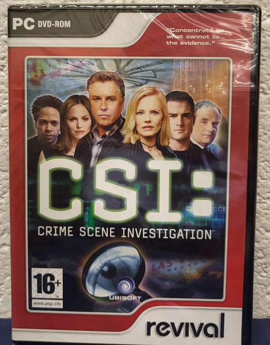 Brand New and Sealed CSI Crime Scene Investigation PC