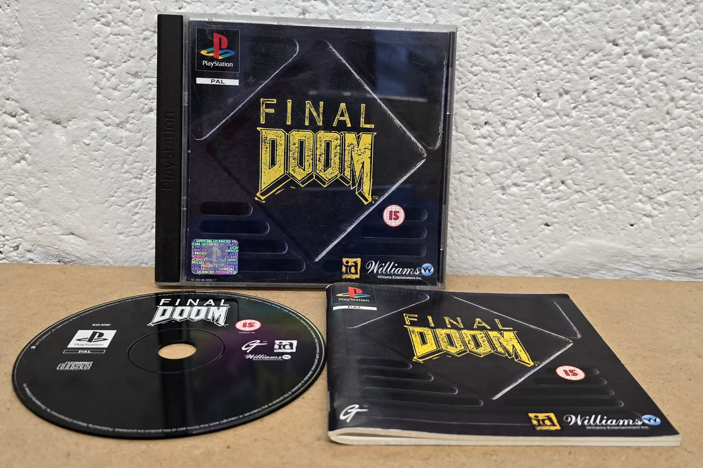 Final Doom Sony Playstation 1 (PS1) Game