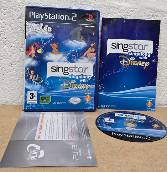 Singstar Sing along with Disney Sony Playstation 2 (PS2)