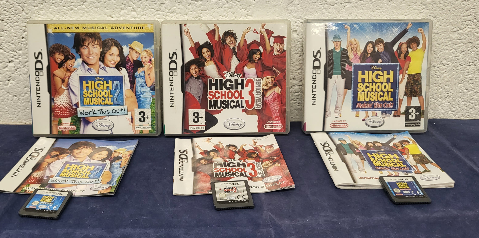 High School Musical 2, 3 & Makin the Cut Nintendo DS – Retro Gamer Heaven