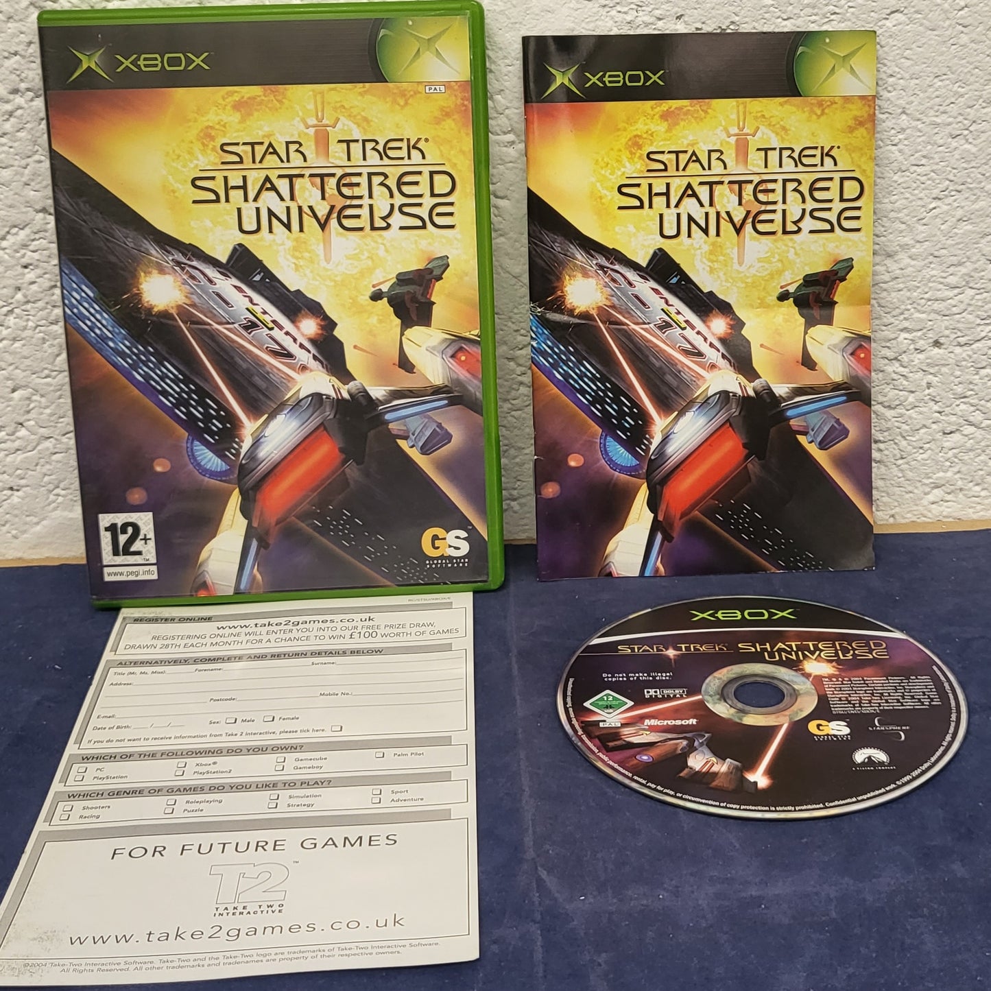 Star Trek Shattered Universe Microsoft Xbox Game