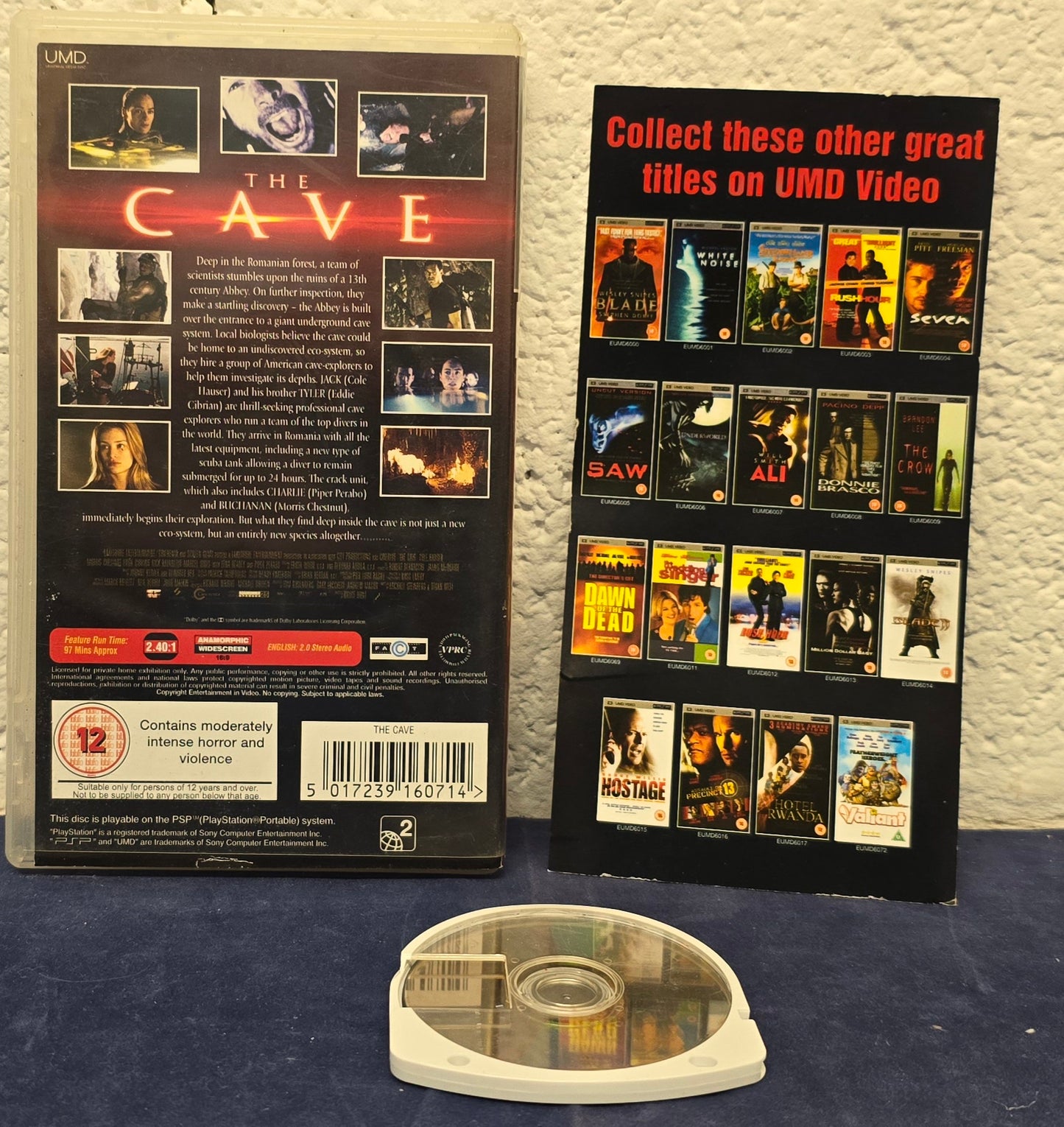 The Cave Sony PSP UMD