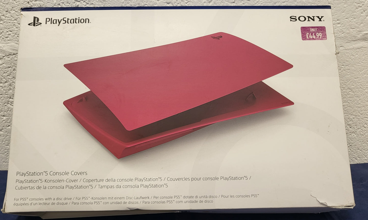 Boxed Grey Console Cover Sony Playstation 5 (PS5) Disc Drive