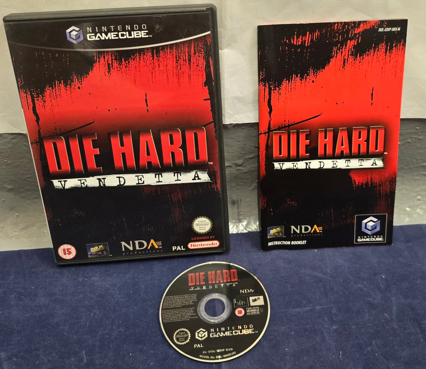 Die Hard Vendetta Nintendo GameCube Game