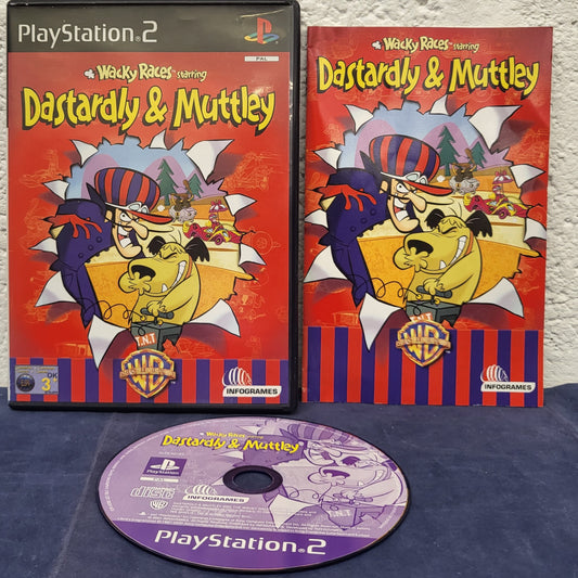 Wacky Races Starring Dastardly & Muttley Sony Plystation 2 (PS2) Game