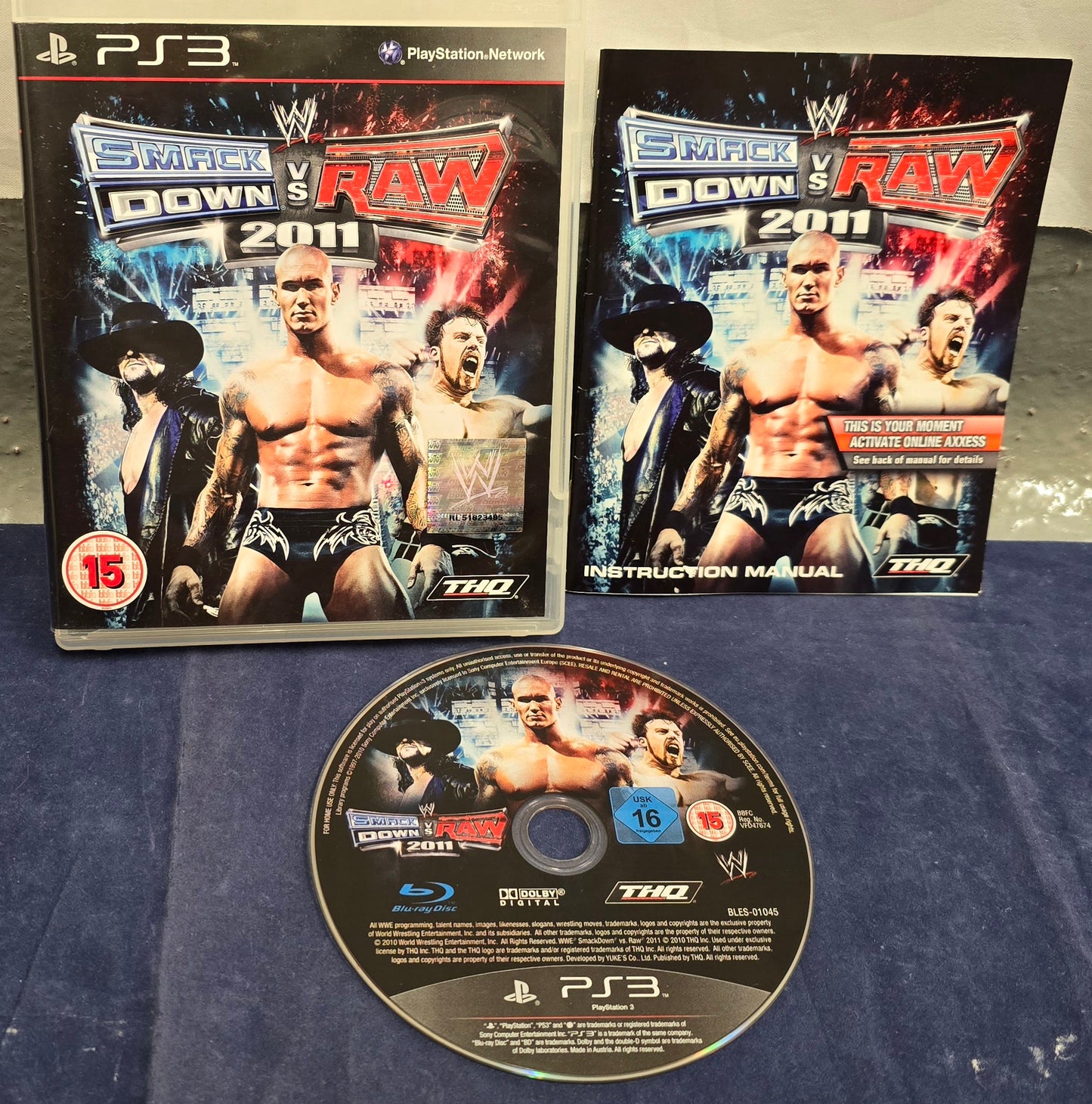 WWE Smackdown VS Raw 2011 Sony Playstation 3 (PS3)