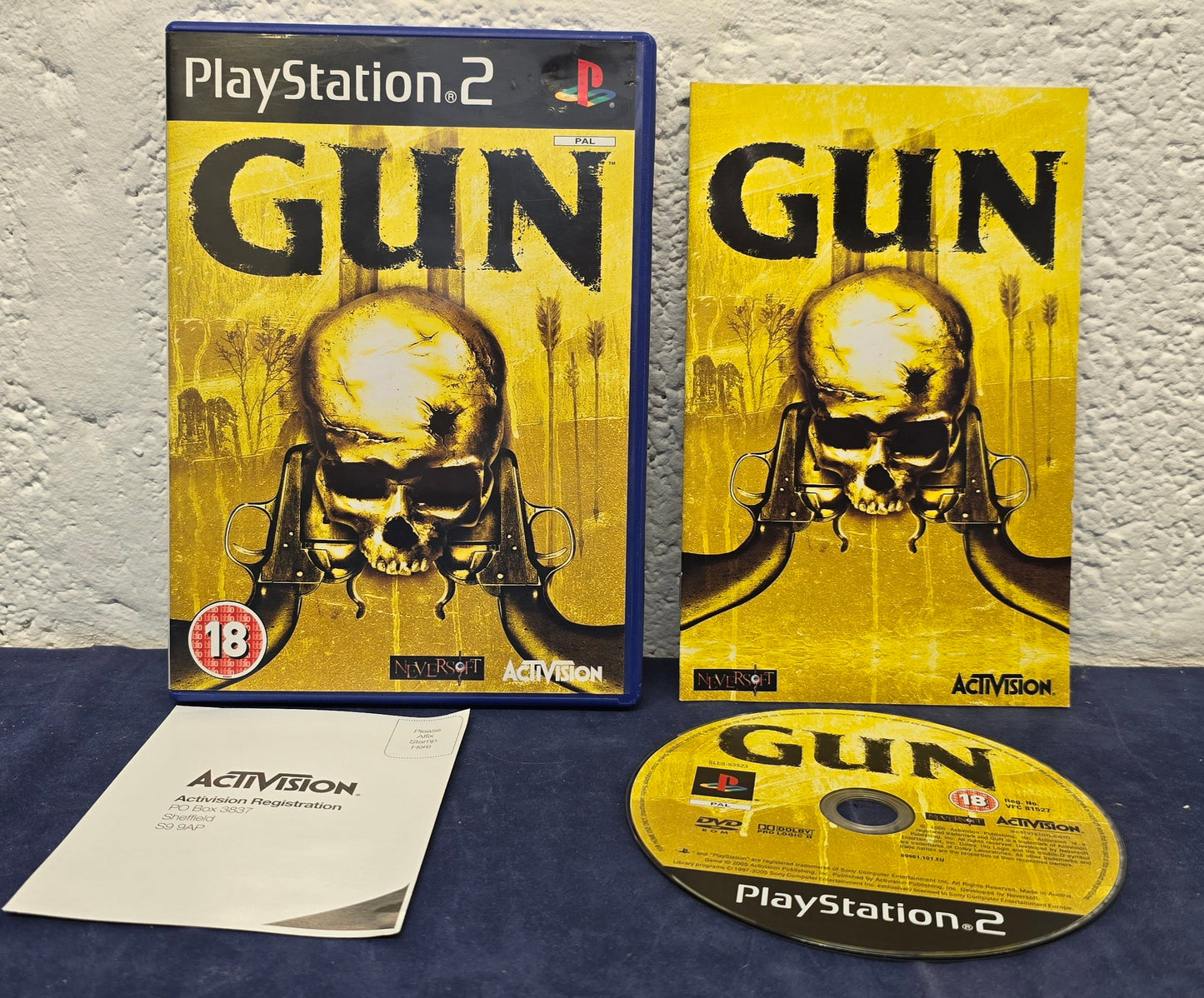 Gun Sony Playstation 2 (PS2) Game