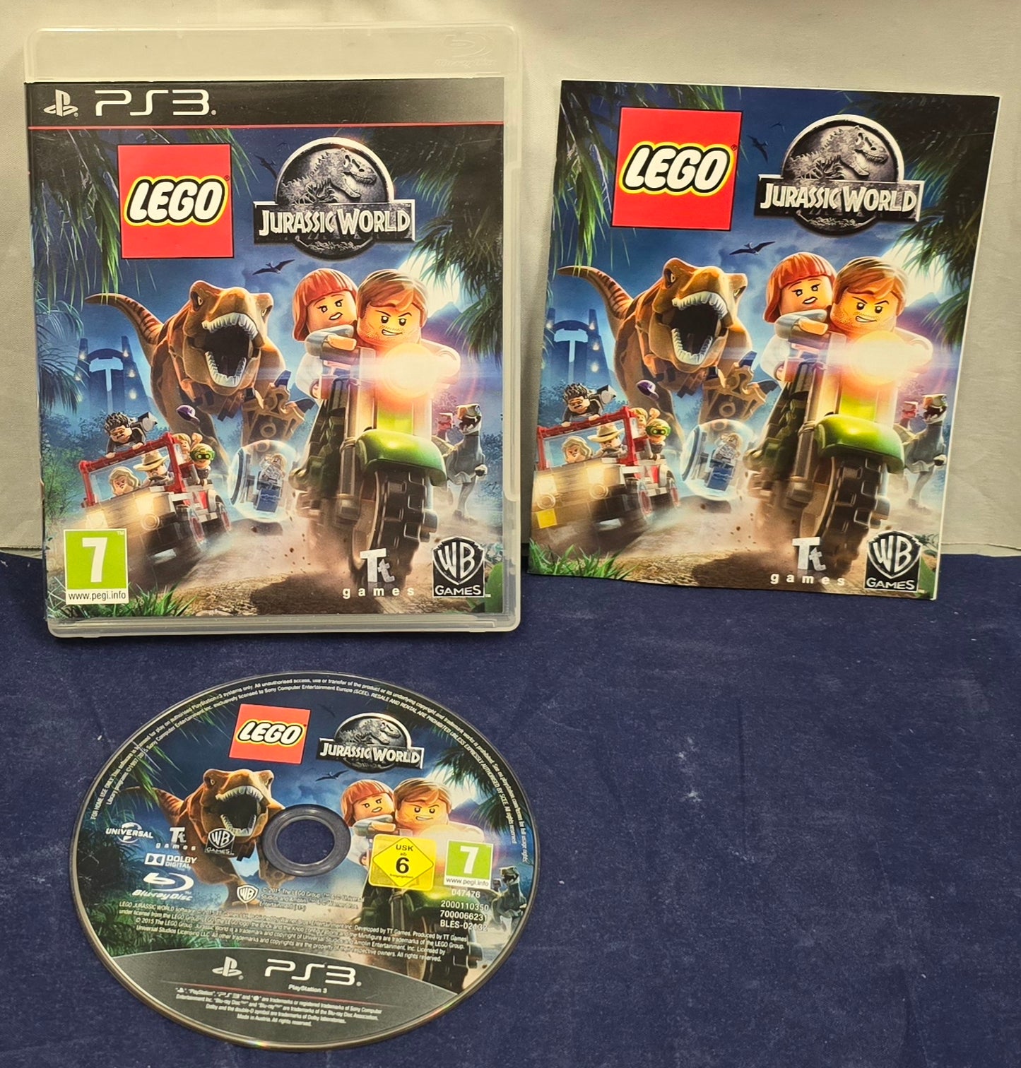 Lego Jurassic World Sony Playstation 3 (PS3) Game