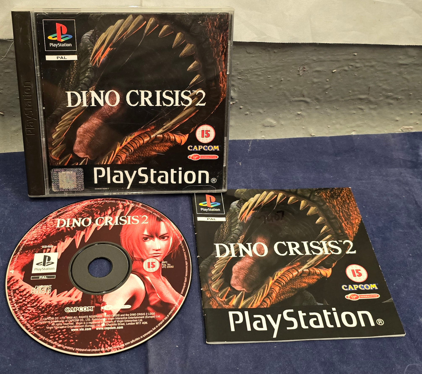 Dino Crisis 2 Sony Playstation 1 (PS1) Game