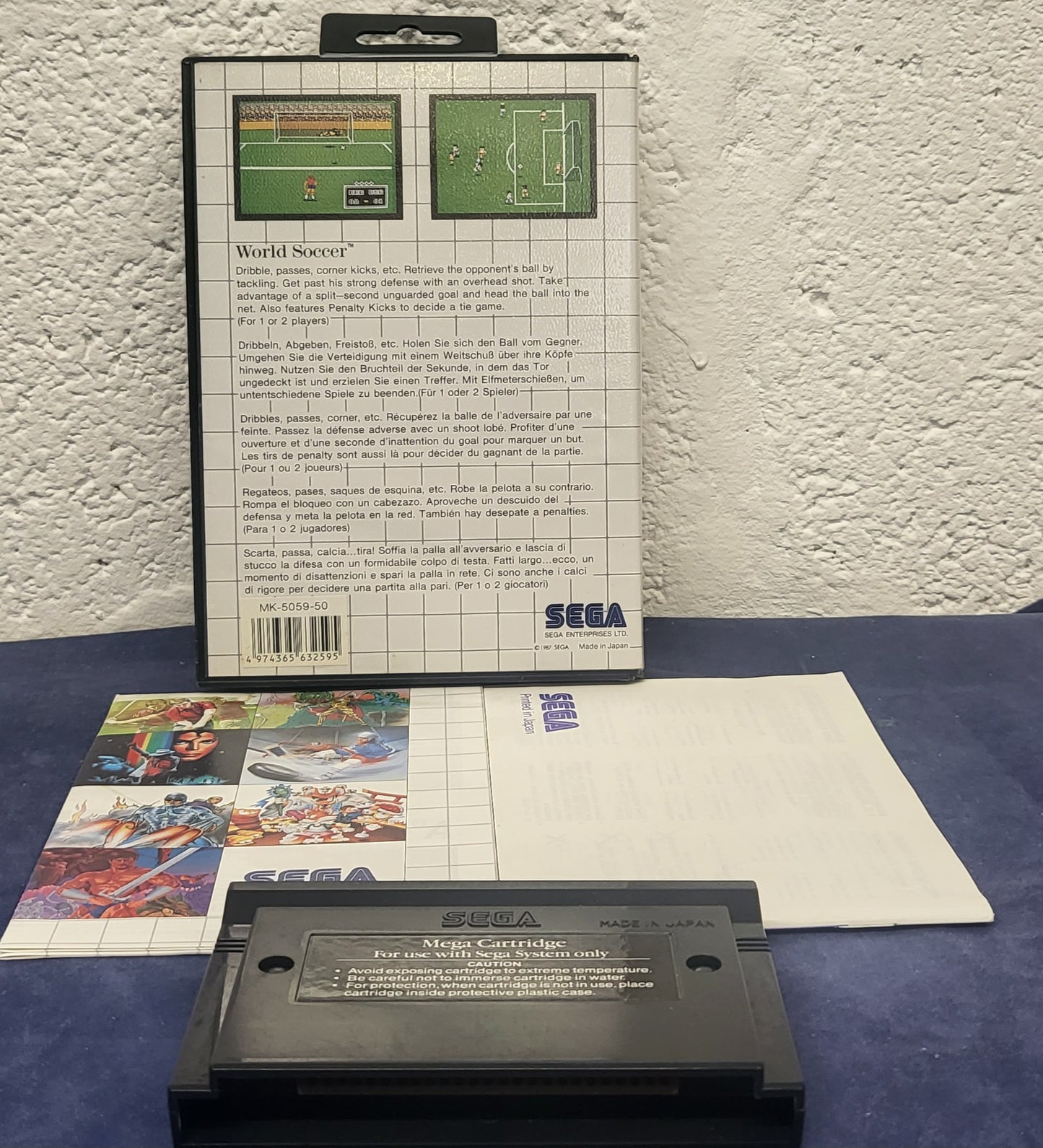World Soccer Sega Master System