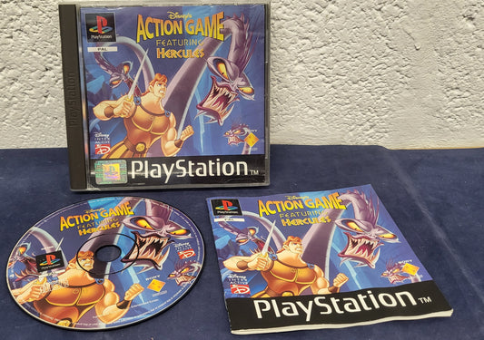 Disney's Action Game Featuring Hercules Sony Playstation 1 (PS1)