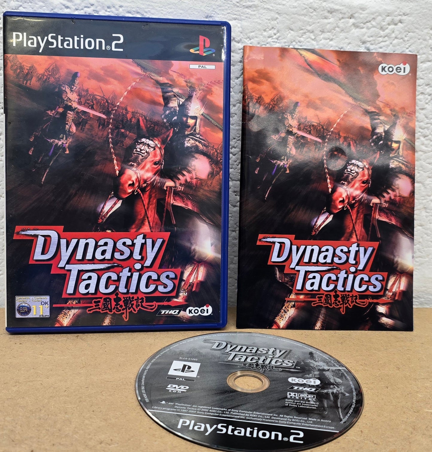 Dynasty Tactics Sony Playstation 2 (PS2) Game