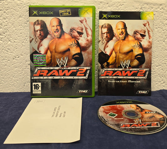 WWE Raw 2 Microsoft Xbox Game