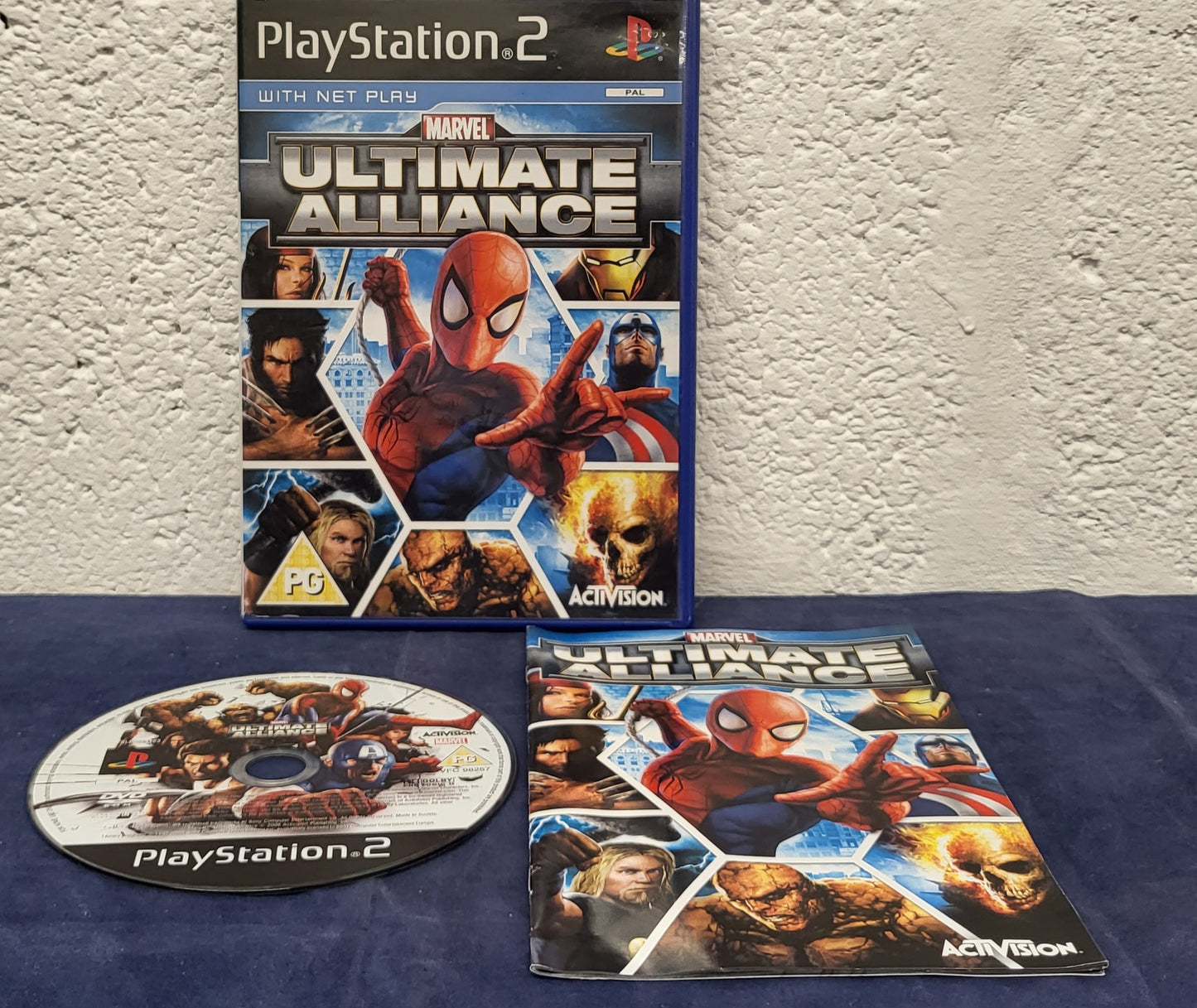 Marvel Ultimate Alliance Sony Playstation 2 (PS2) Game