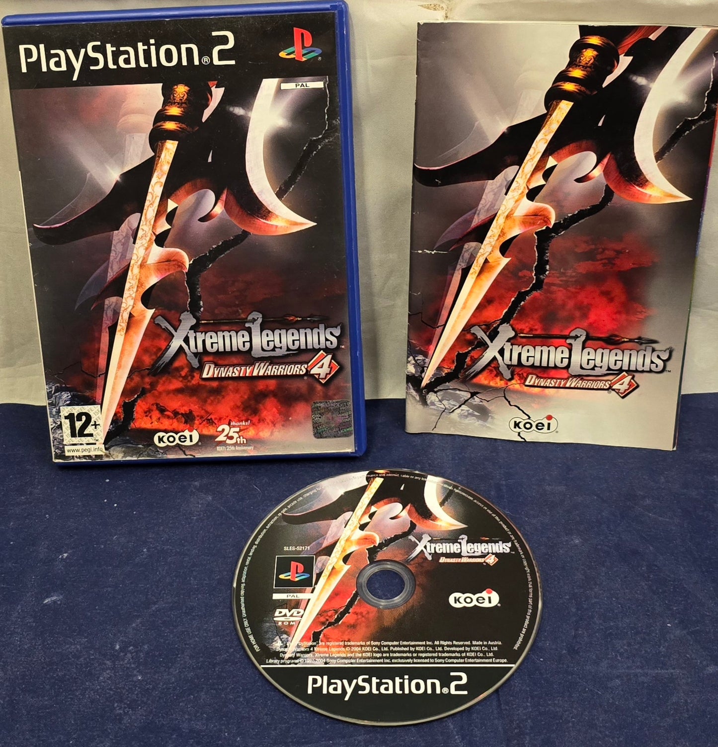 Dynasty Warriors 4 Xtreme Legends Sony Playstation 2 (PS2) Game