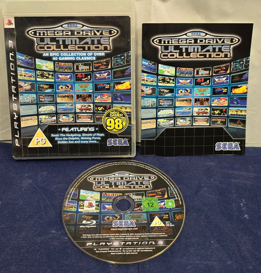 Sega Mega Drive Ultimate Collection Sony Playstation 3 (PS3) Game