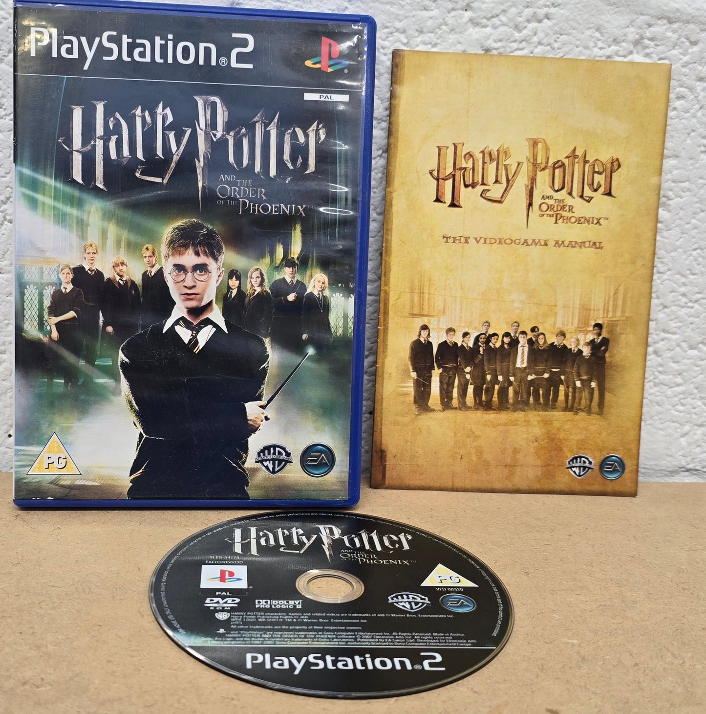 Harry Potter and the Order of the Phoenix Sony Playstation 2 (PS2) Game