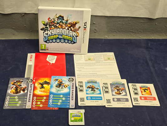 Skylanders Swap Force with RARE Cards & Stickers Nintendo 3DS