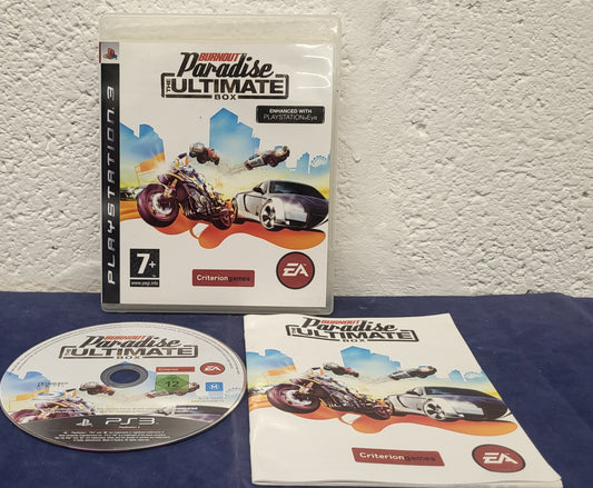 Burnout Paradise the Ultimate Box Sony Playstation 3 (PS3) Game