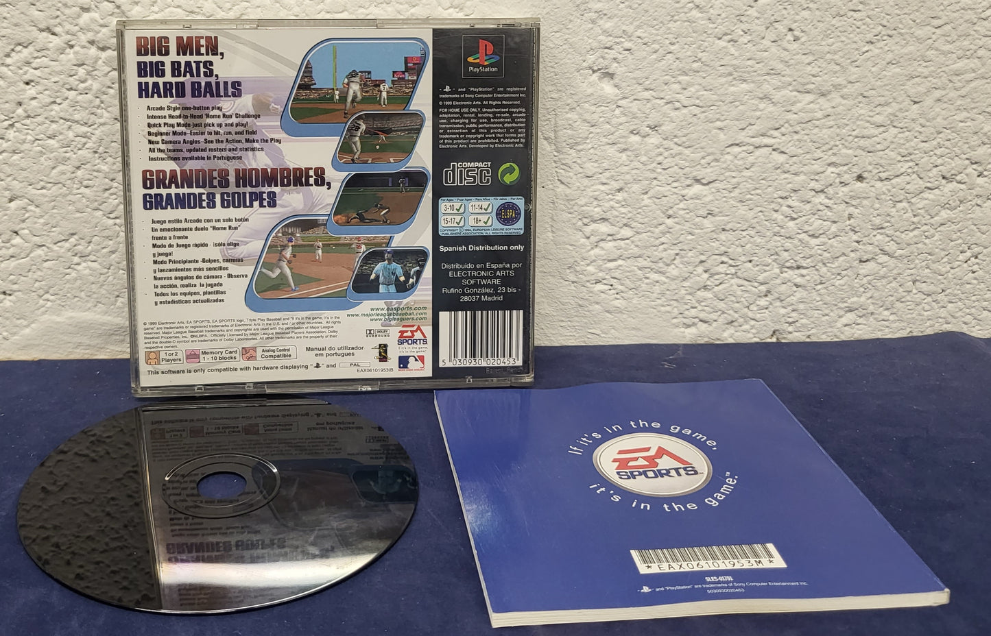 Triple Play Baseball 2000 Sony Playstation 1 (PS1) Game