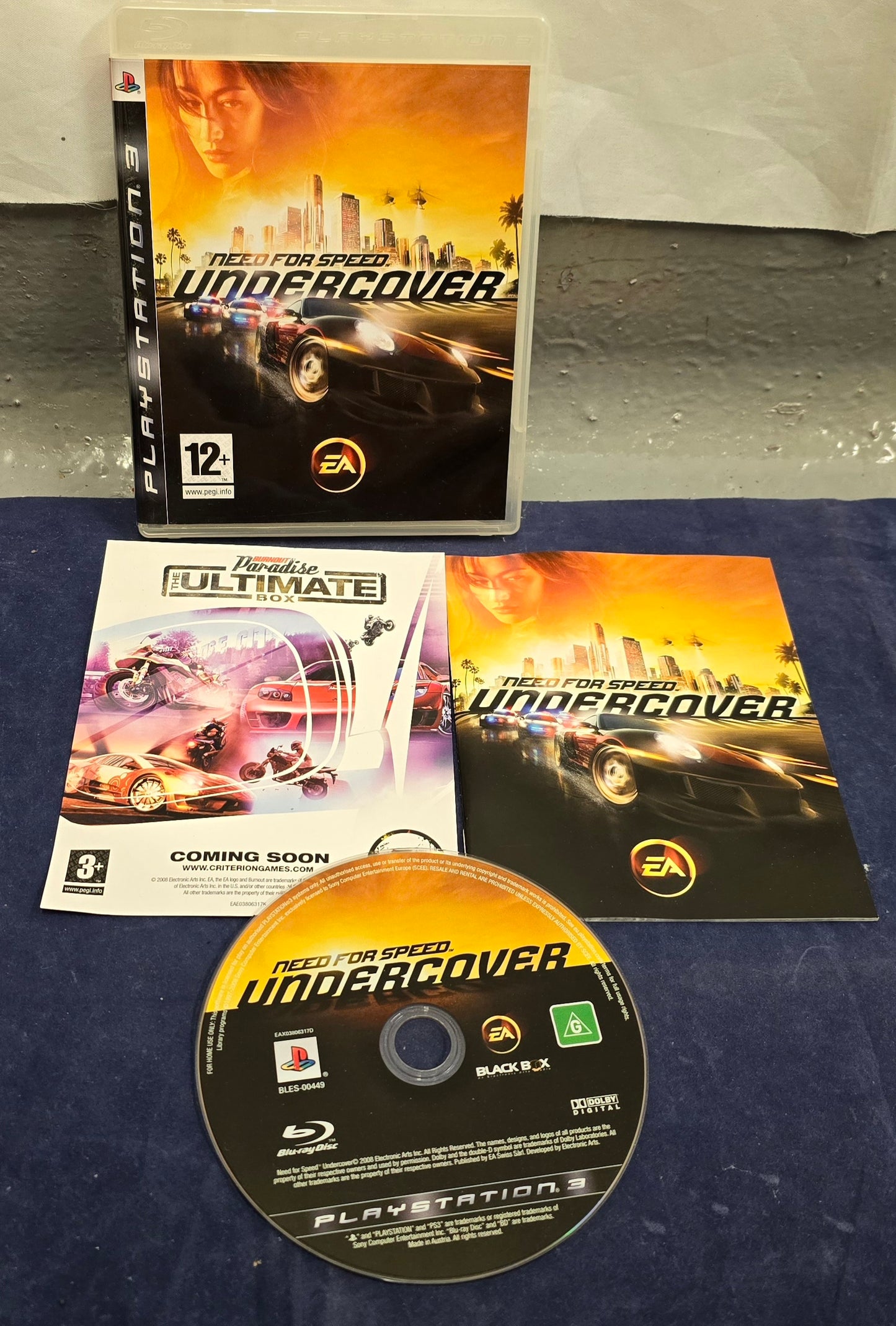 Need for Speed Undercover Sony Playstation 3 (PS3)