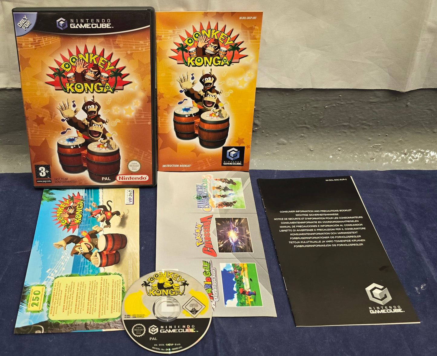 Donkey Konga Nintendo GameCube Game