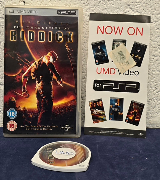 The Chronicles of Riddick Sony PSP UMD