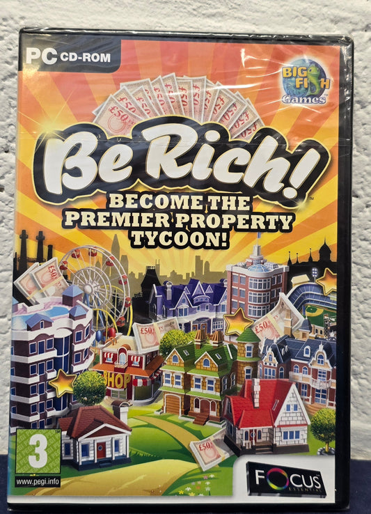 Brand New and Sealed Be Rich! PC