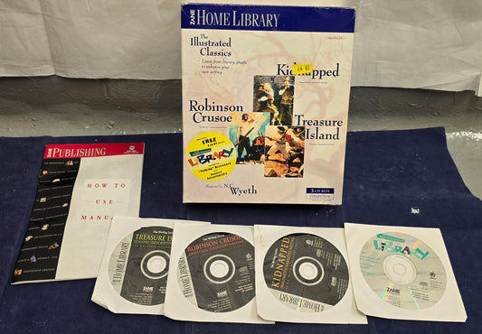 Home Library The Illustrated Classics PC ULTRA RARE