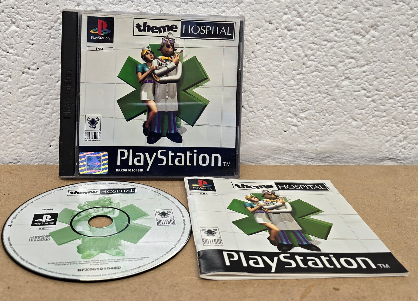 Theme Hospital Sony Playstation 1 (PS1) Game