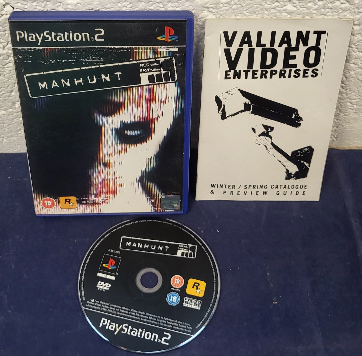 Manhunt Sony Playstation 2 (PS2) Game
