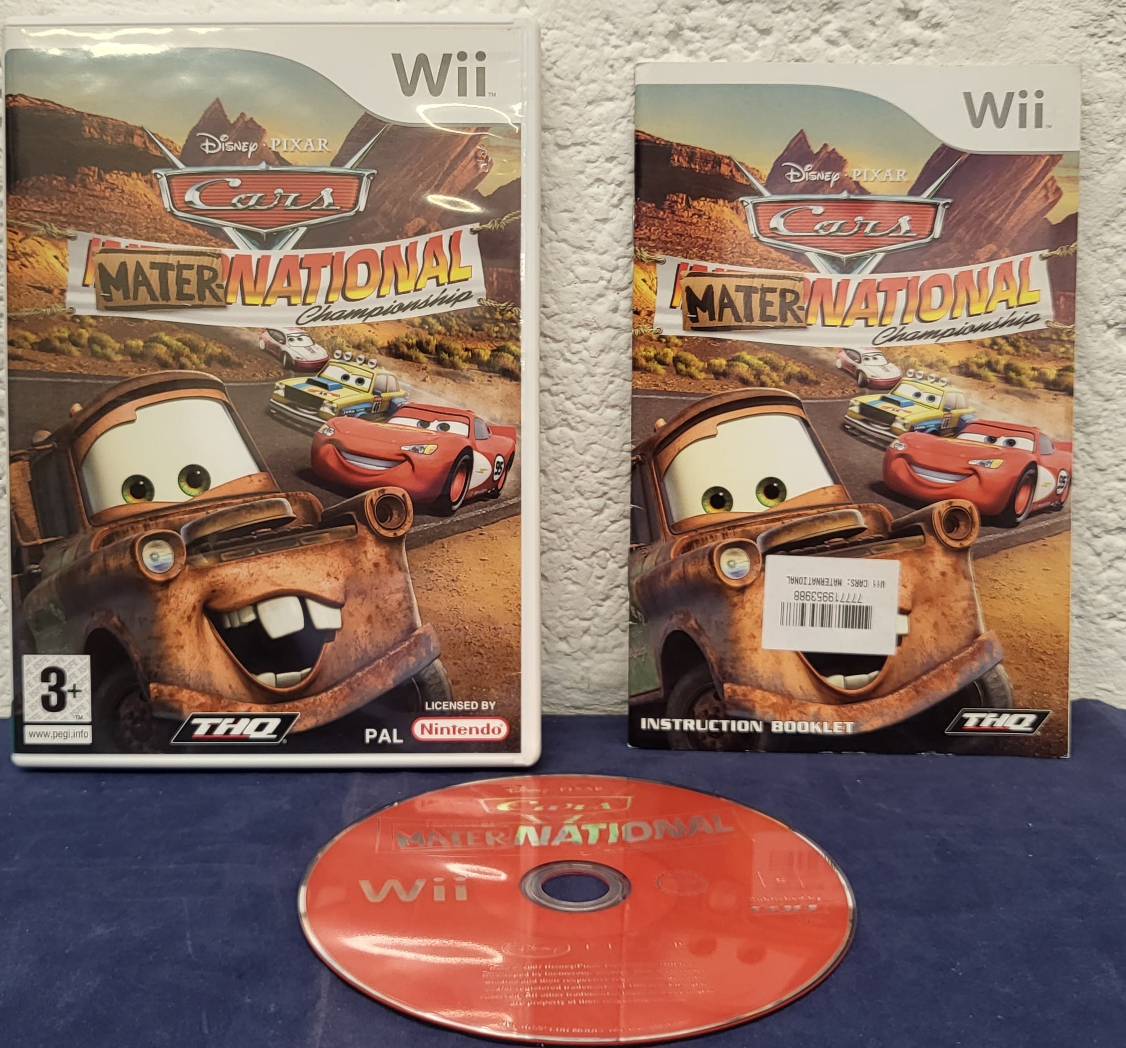 Cars Mater National Championship Nintendo Wii Game Retro Gamer